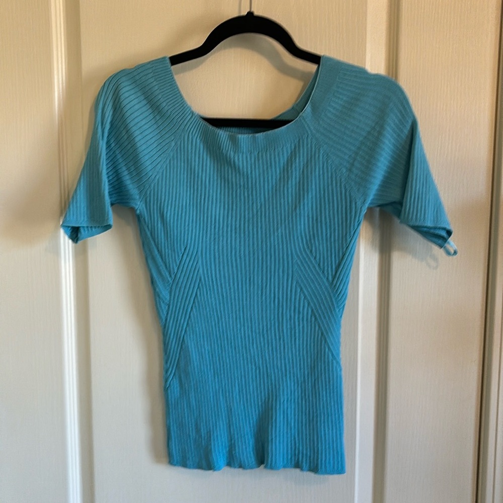 WHBM top with stretch
